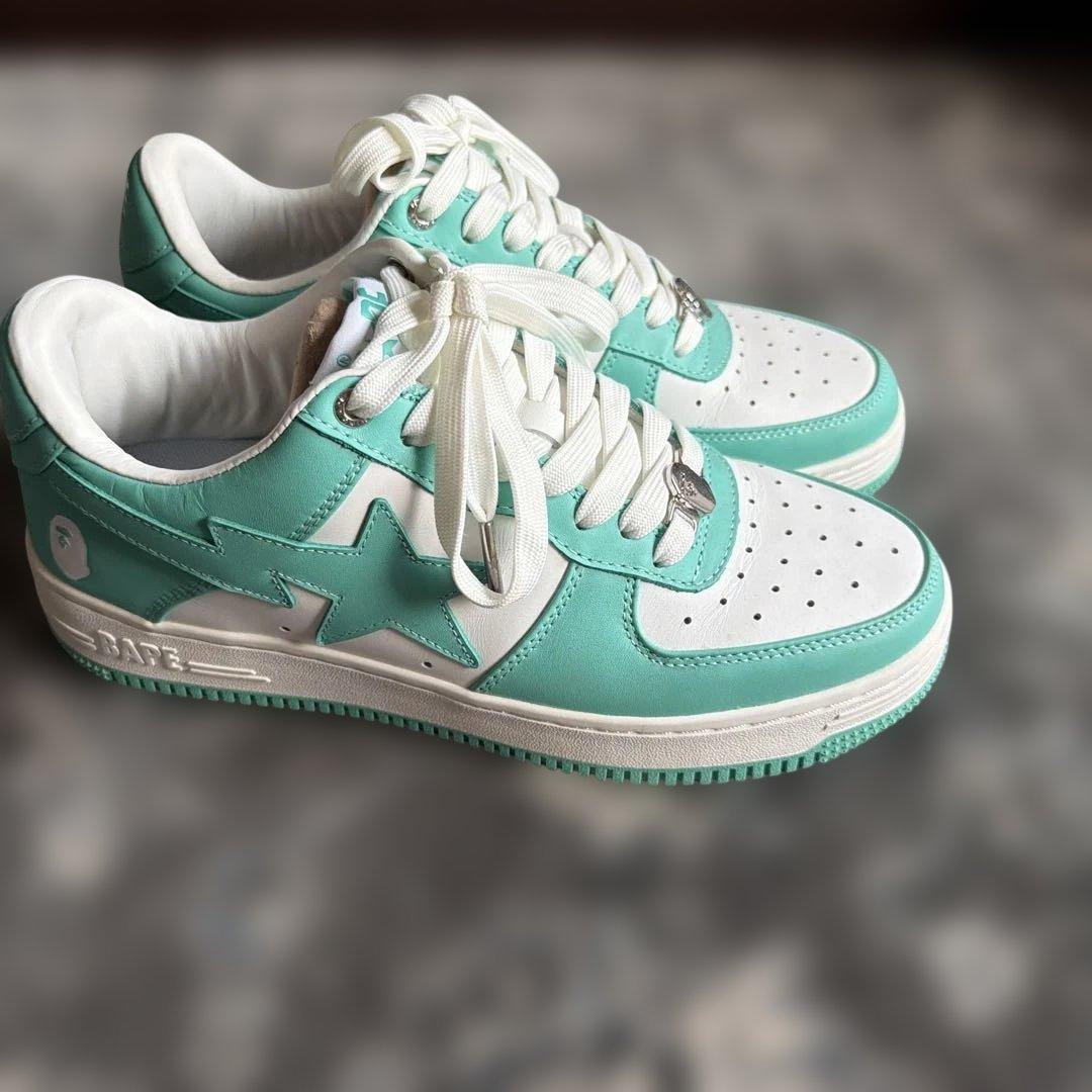 BAPE STA ミントグリーン スニーカー