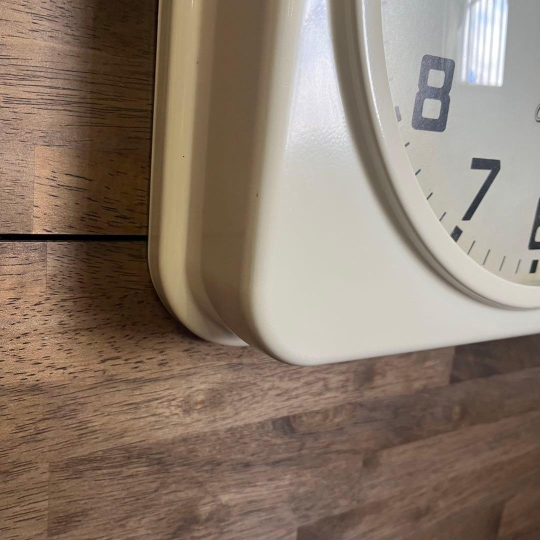 【アンティーク】NEW GATE スチールフレーム 壁掛け時計 インダストリアル