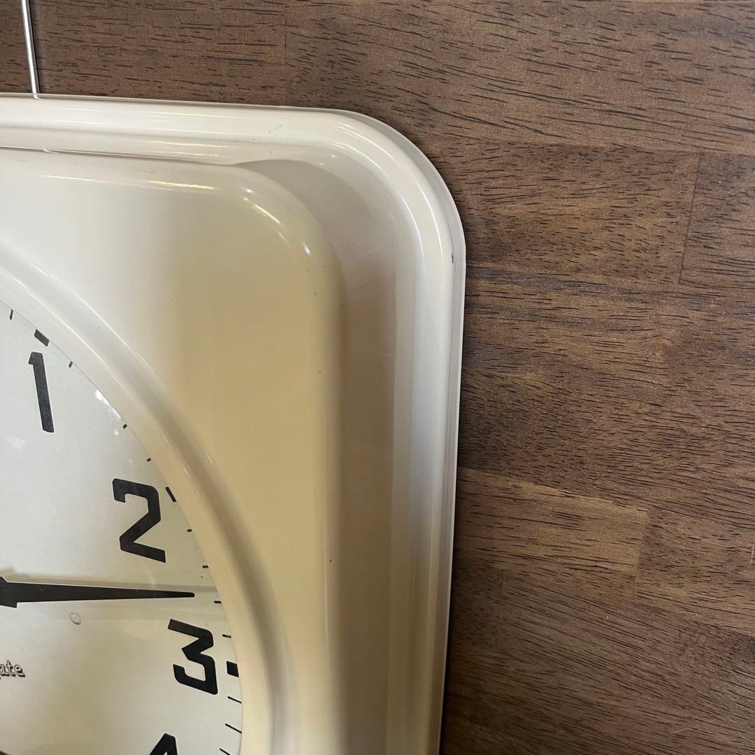 【アンティーク】NEW GATE スチールフレーム 壁掛け時計 インダストリアル