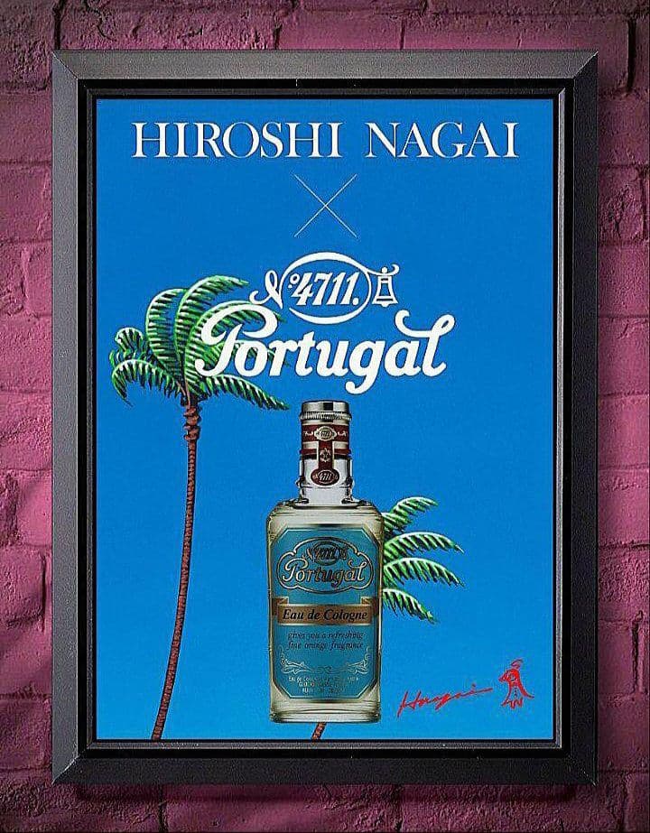 永井博・鈴木英人・わたせせいぞうPortugal【A4写真ポスター額装付７点】