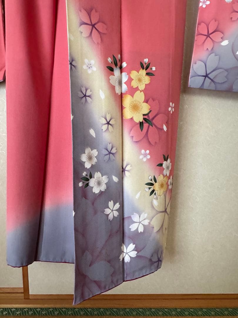 振袖セット着物用小物セット ピンク系　成人式結婚式お正月