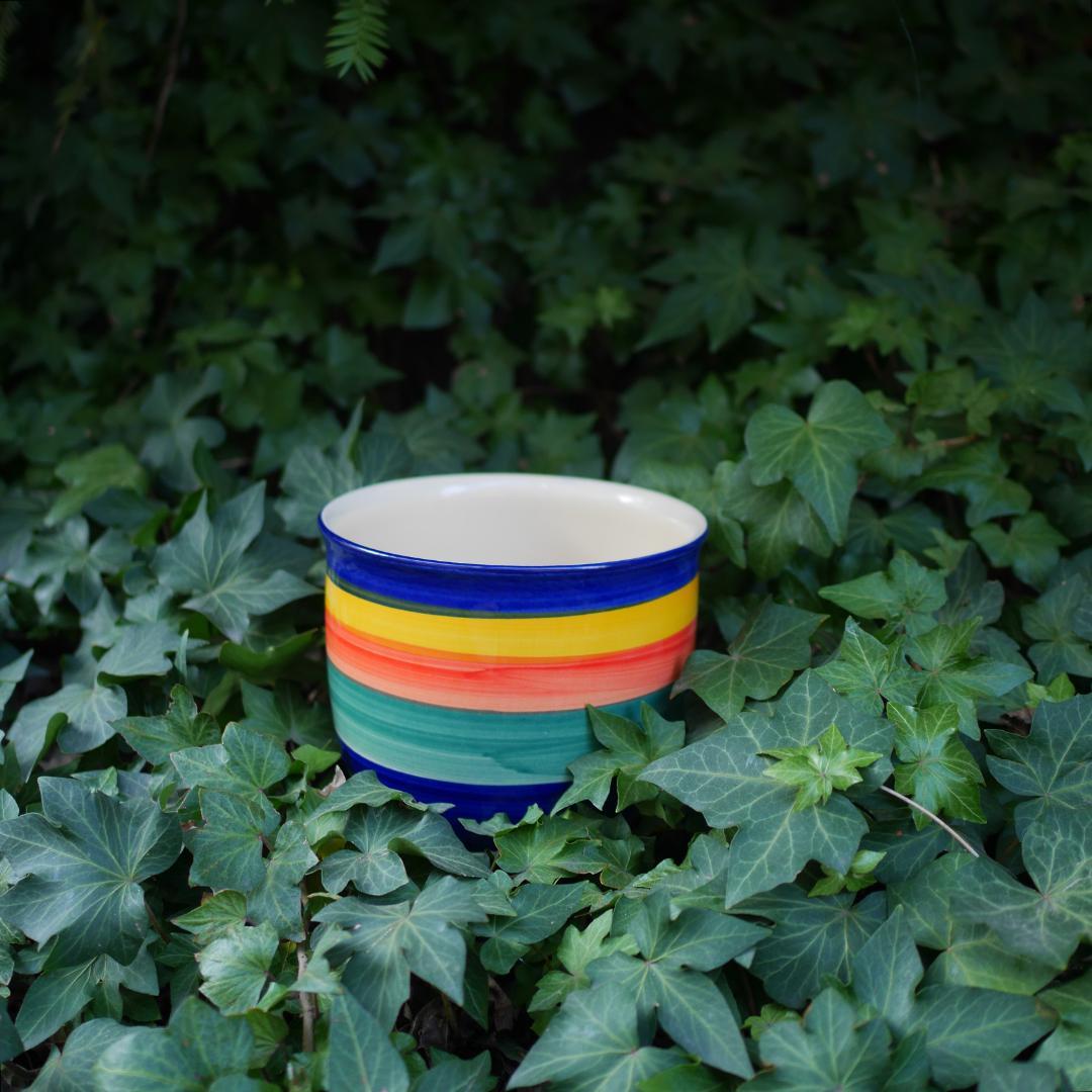 西ドイツ製 15㎝ フラワーベース scheurich Fat Lava