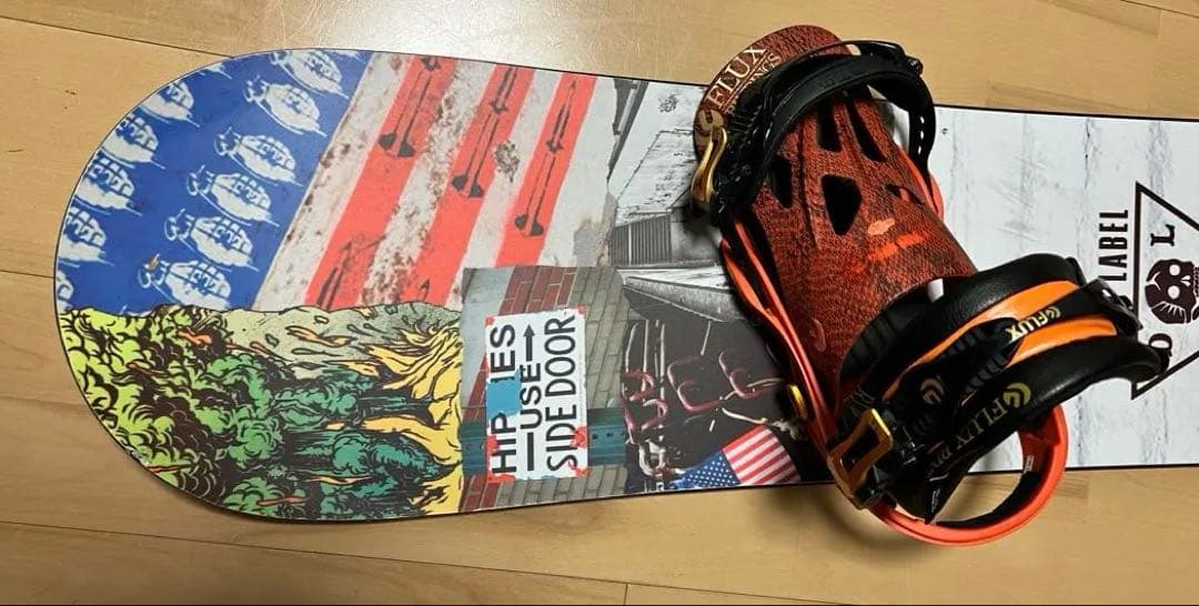 DEATH LABELスノーボード WAX付