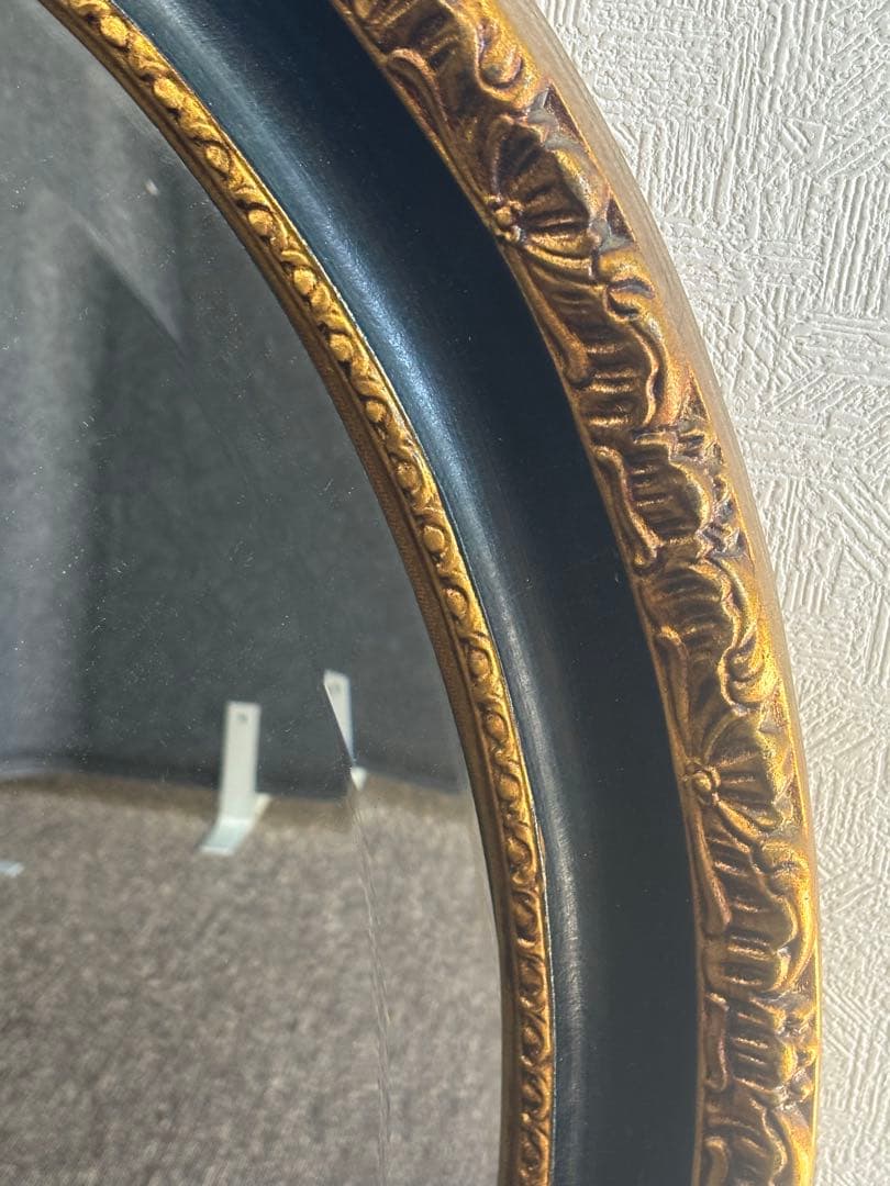 西欧クラシック オーバル型 ウォールミラー