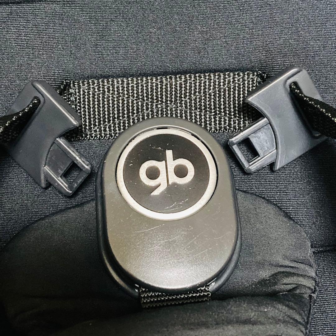 【良品】gbグッドベビー　ベビーカー　ポキット　サテンブラック