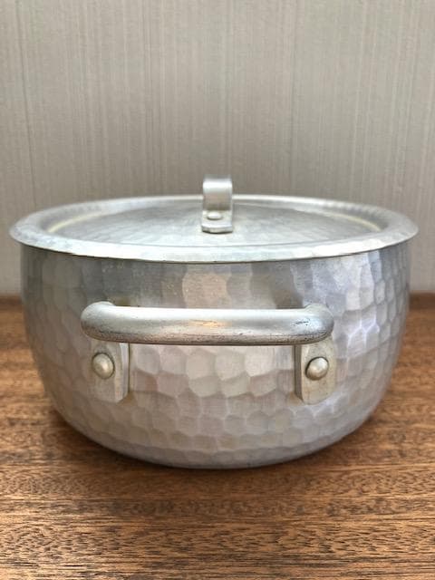 売約済 有次 アルミ 両手鍋