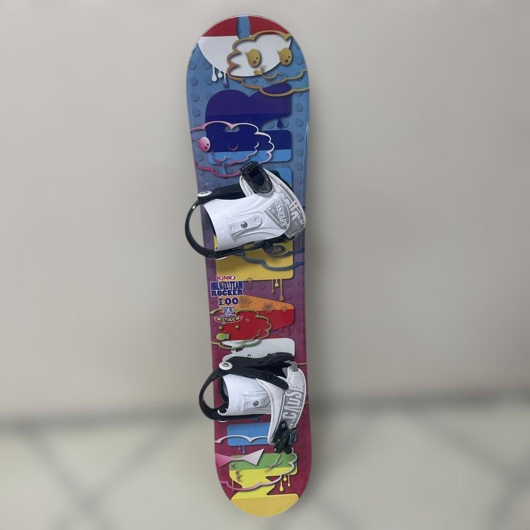 IGNIO 100 スノーボード　ビンディング2点セット