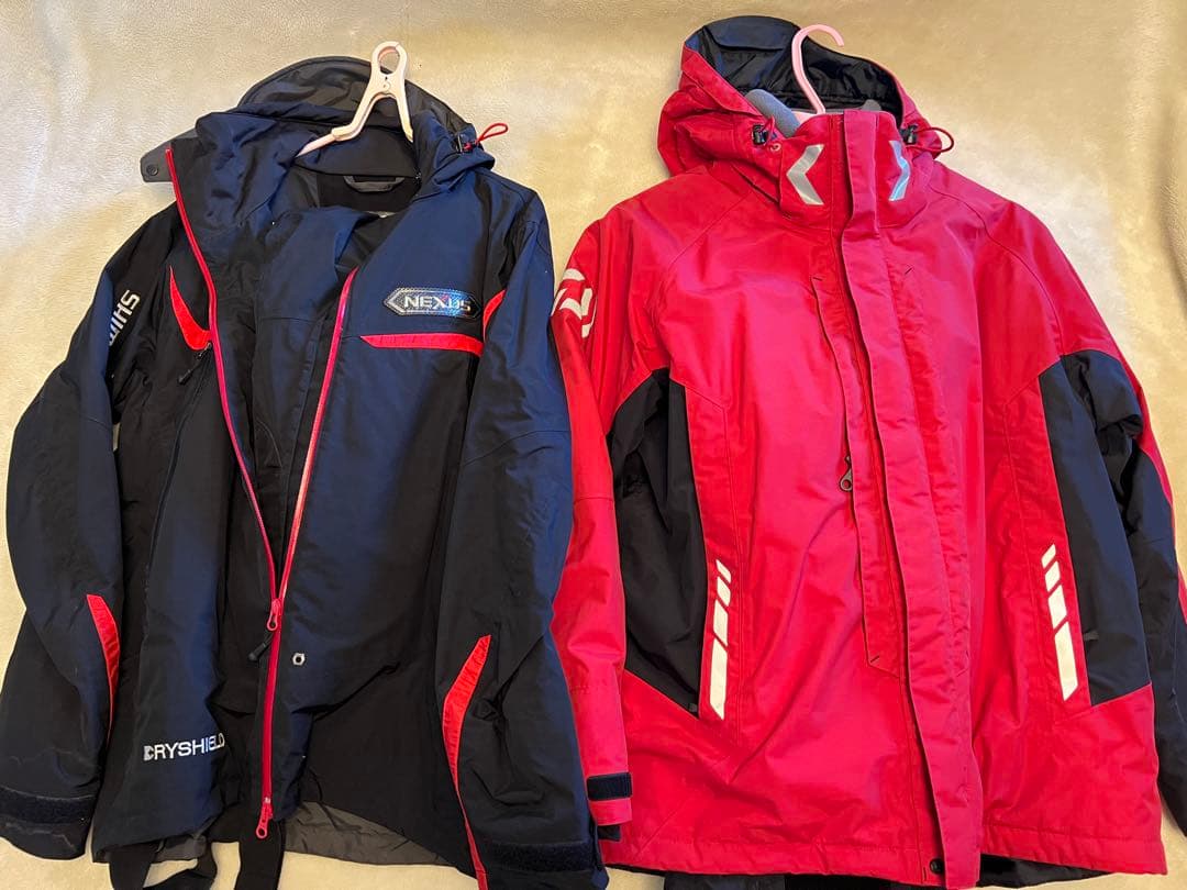 SHIMANO DAIWA フィッシングスーツ 上下セット Lサイズ