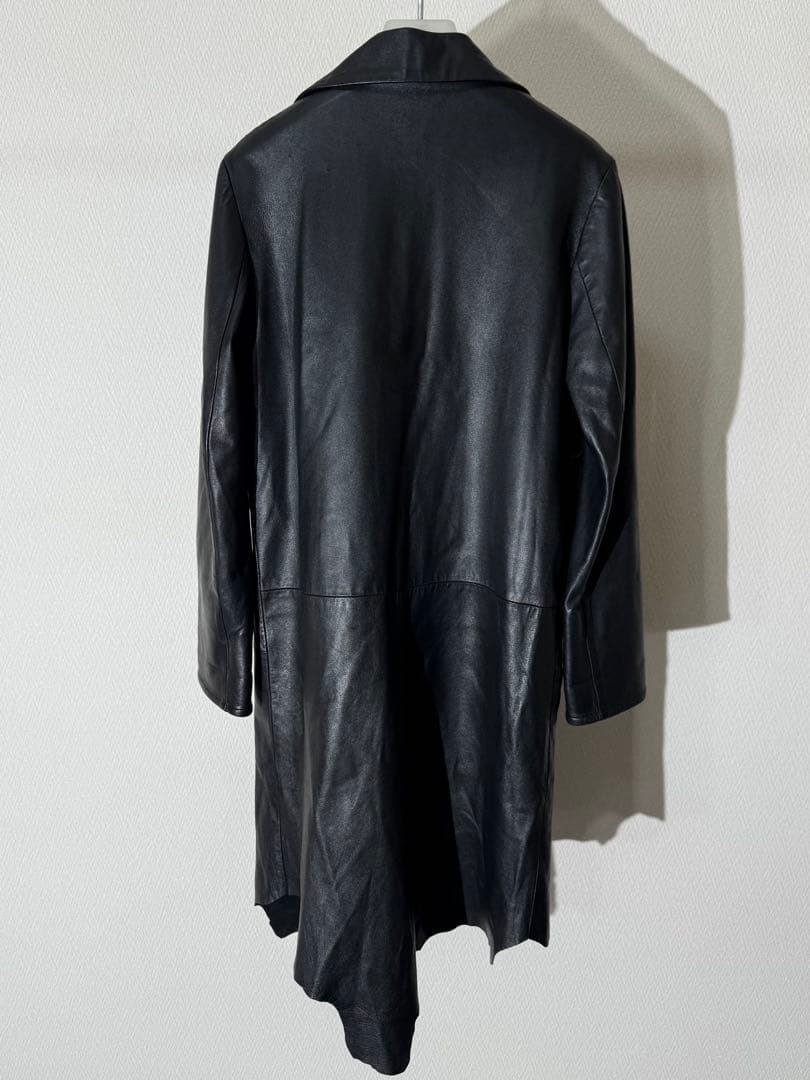 ヨウジヤマモト 03aw ライダースレザーコート 1
