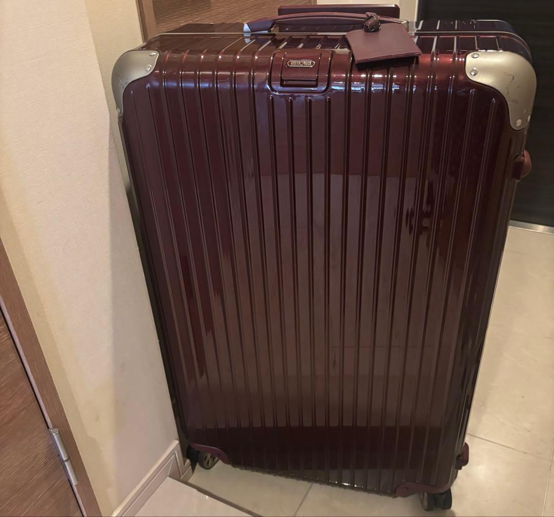 【タイショウ】RIMOWA Limbo Carmona Red 98L