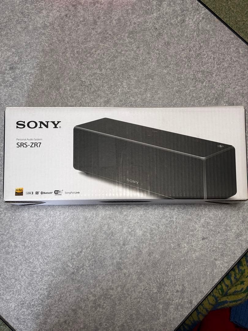 SONY ワイヤレススピーカー SRS-ZR7 ブラック 動作確認済み
