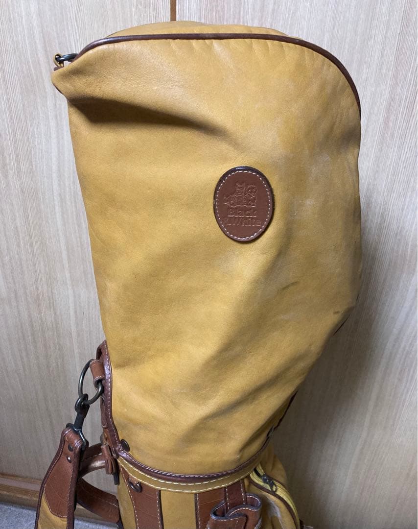 Black&Whiteゴルフバッグ アイアン ドライバー おまけ付き