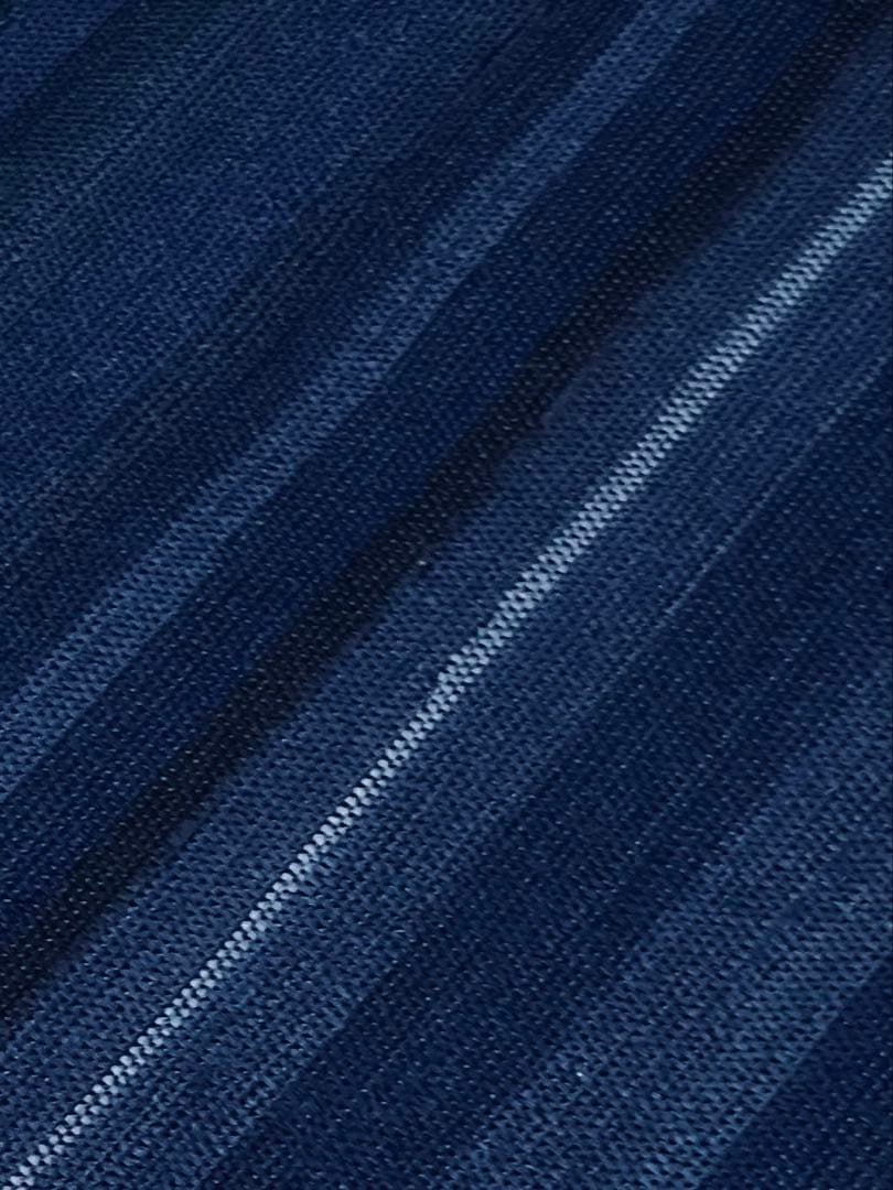 古布　木綿　藍染め　裂織り物