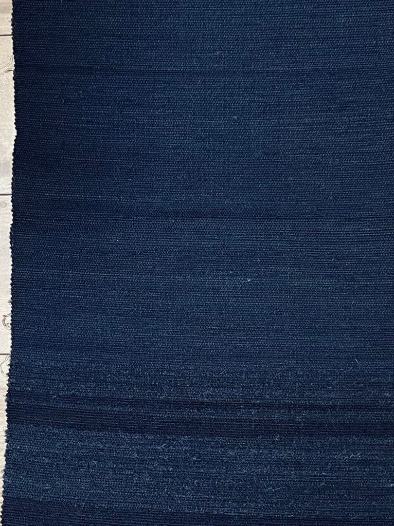 古布　木綿　藍染め　裂織り物
