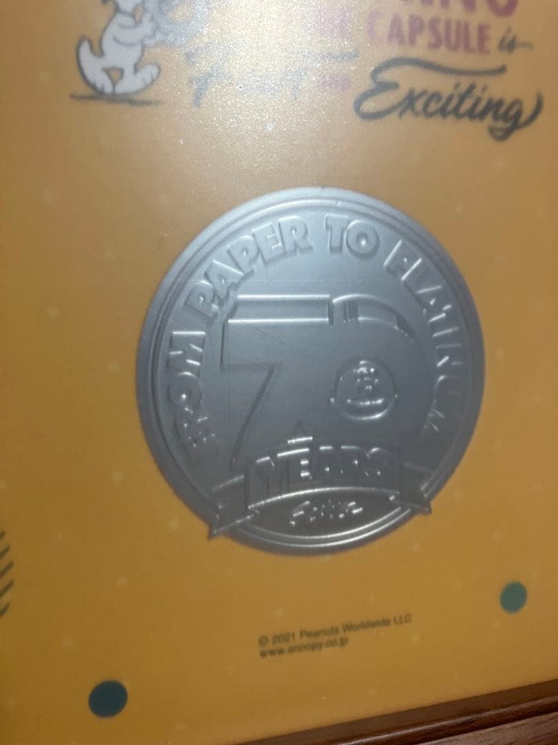 PEANUTSスヌーピータイムカプセル展イベント限定70周年ピンズセット