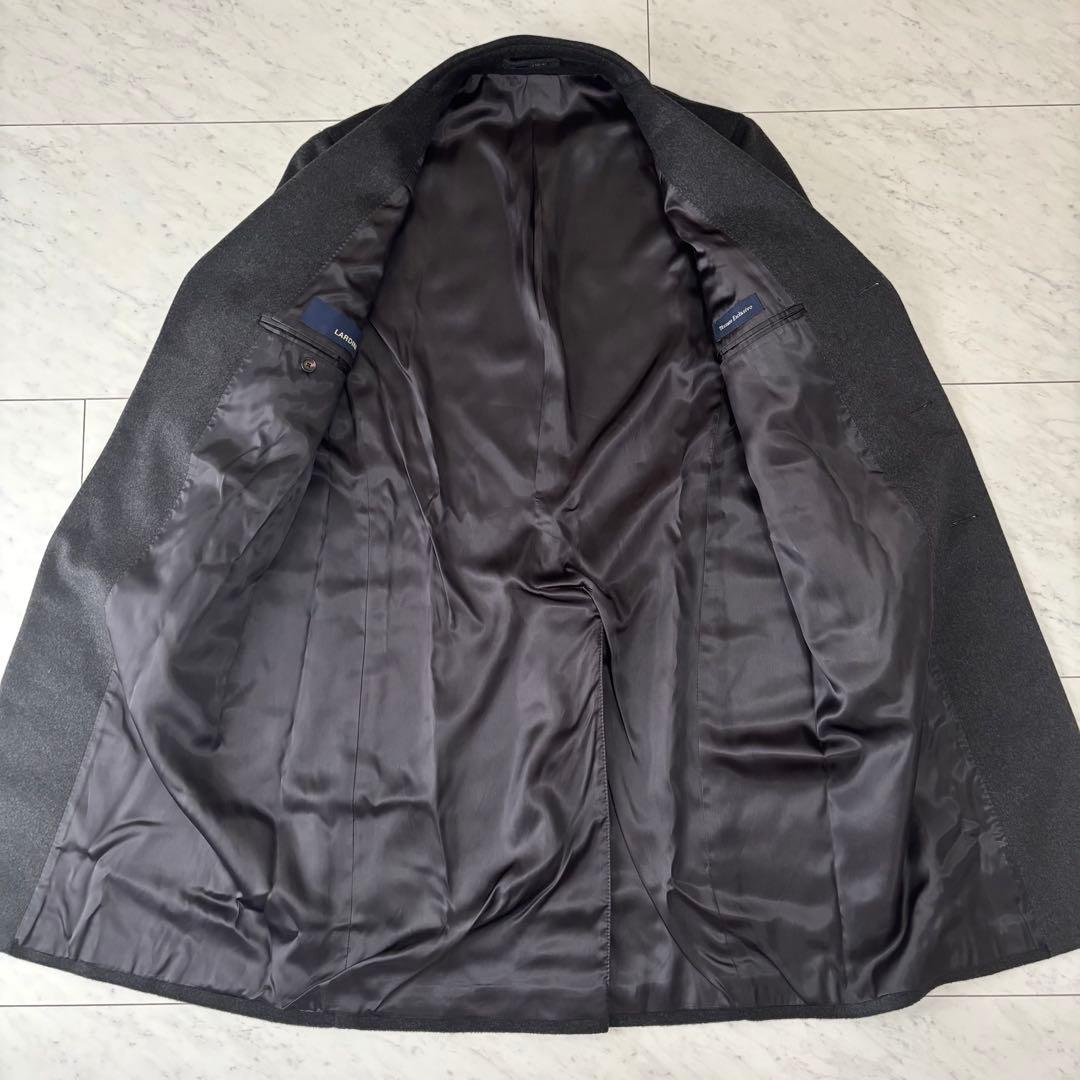 極美品✨ラルディーニ LARDINI カシミヤ100% チェスターコート 50