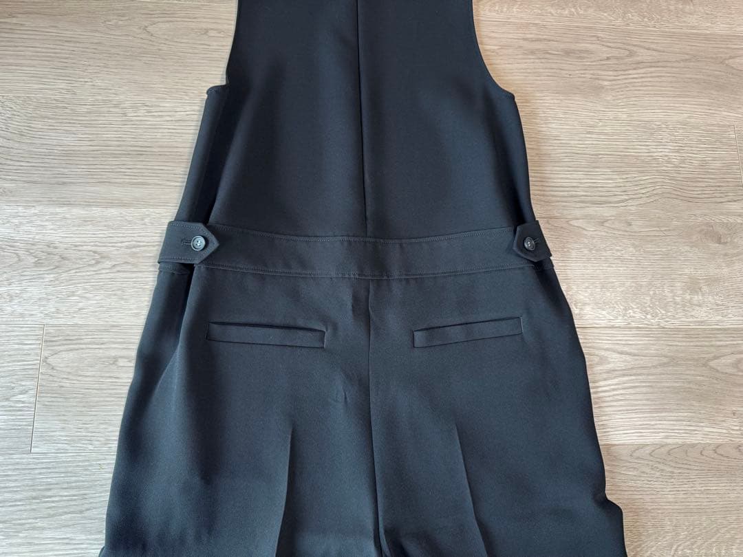 ローヘン　lohen ダブルクロスコクーンオールインワン　ブラック ３６