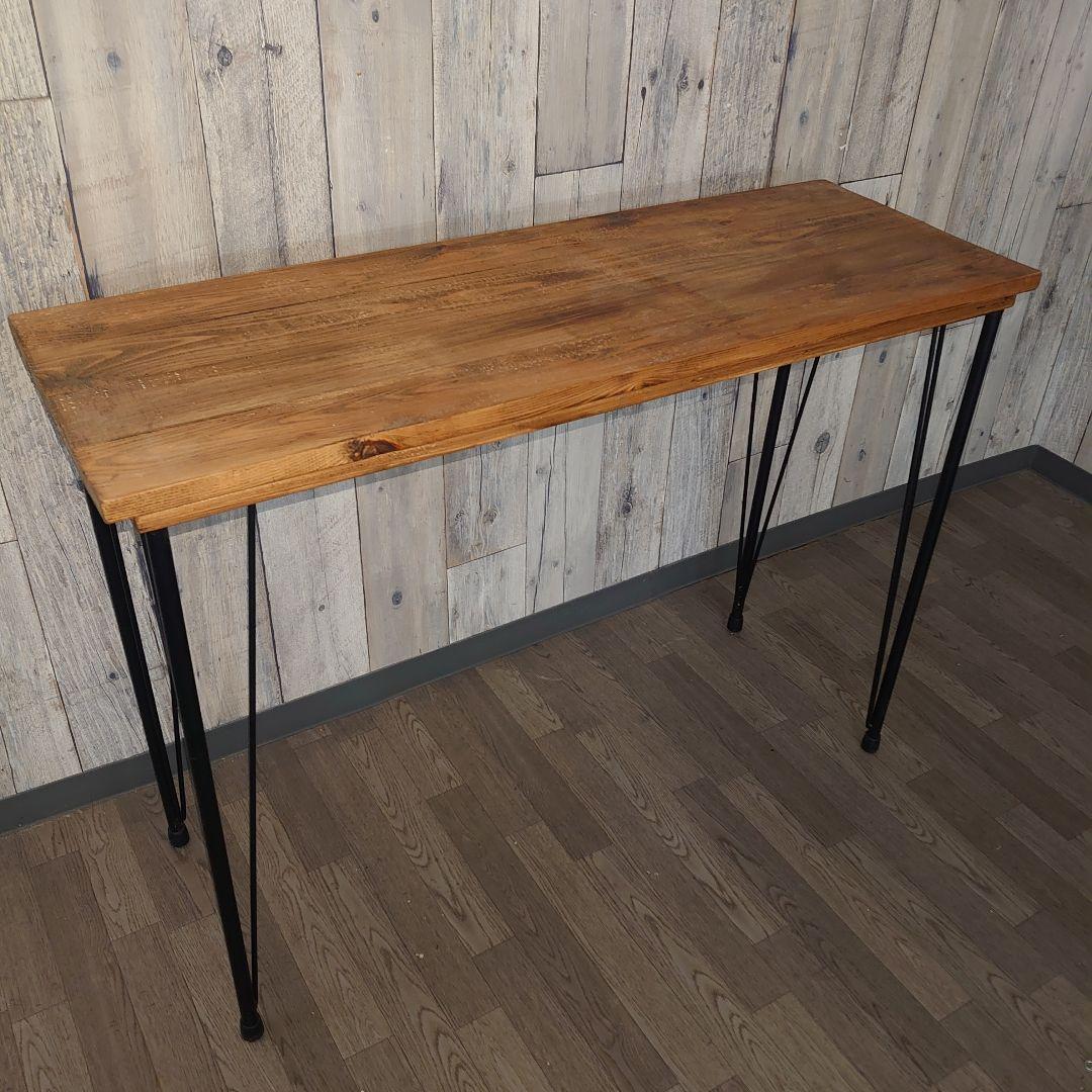 アンティーク風　ダイニングテーブル　カウンターテーブル