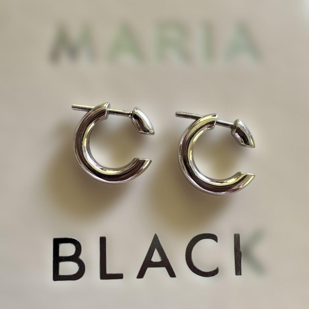 MARIA BLACK フープピアス　両耳