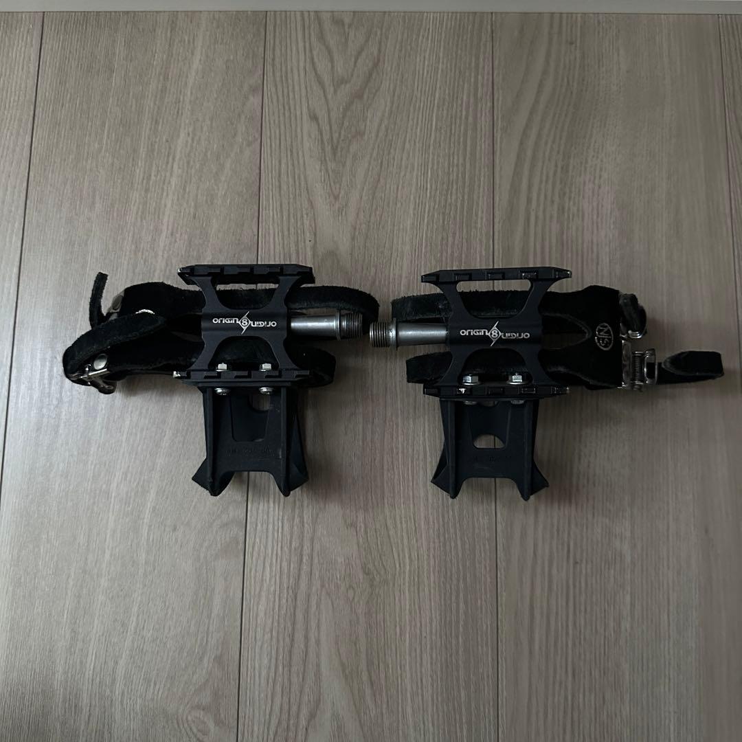 origin8+三ヶ島製作所ストラップ+トゥークリップ　セット