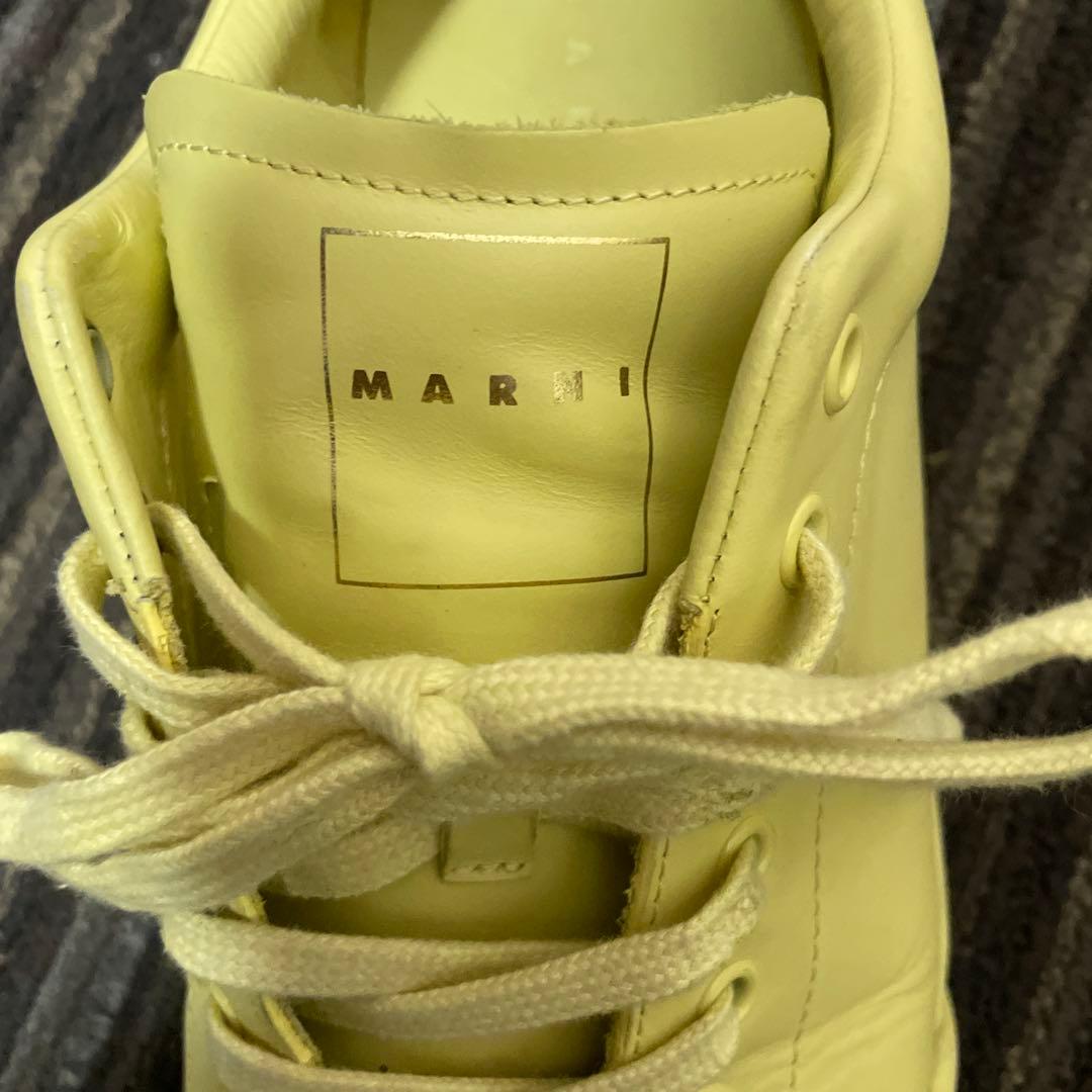 マルニ　MARNI イエロー スニーカー 43