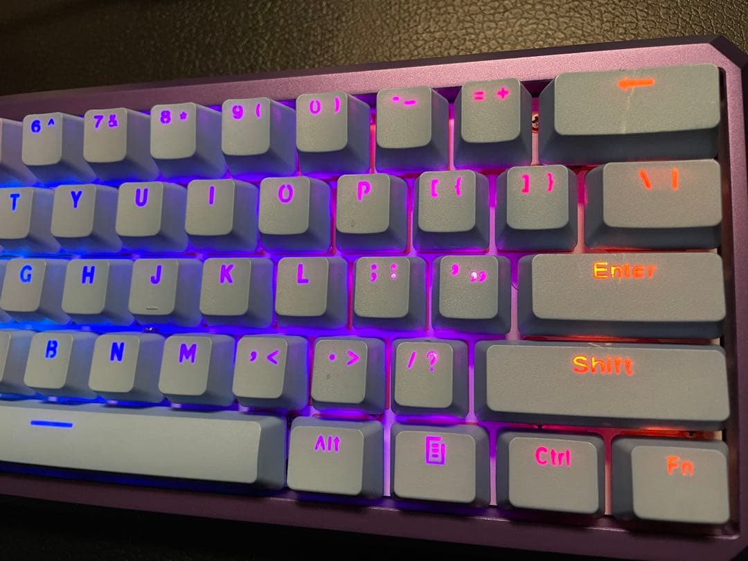 メカニカル 自作 キーボード ホットスワップ　アルミケース