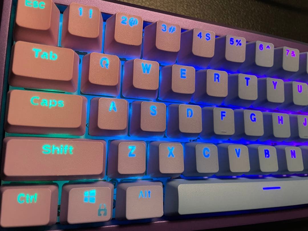 メカニカル 自作 キーボード ホットスワップ　アルミケース