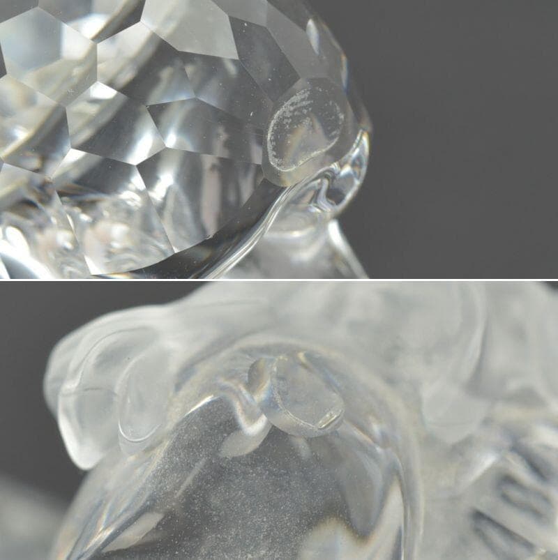 美品 スワロフスキー クリスタル 仔馬 アニマル 置物 箱付 ホース インテリア