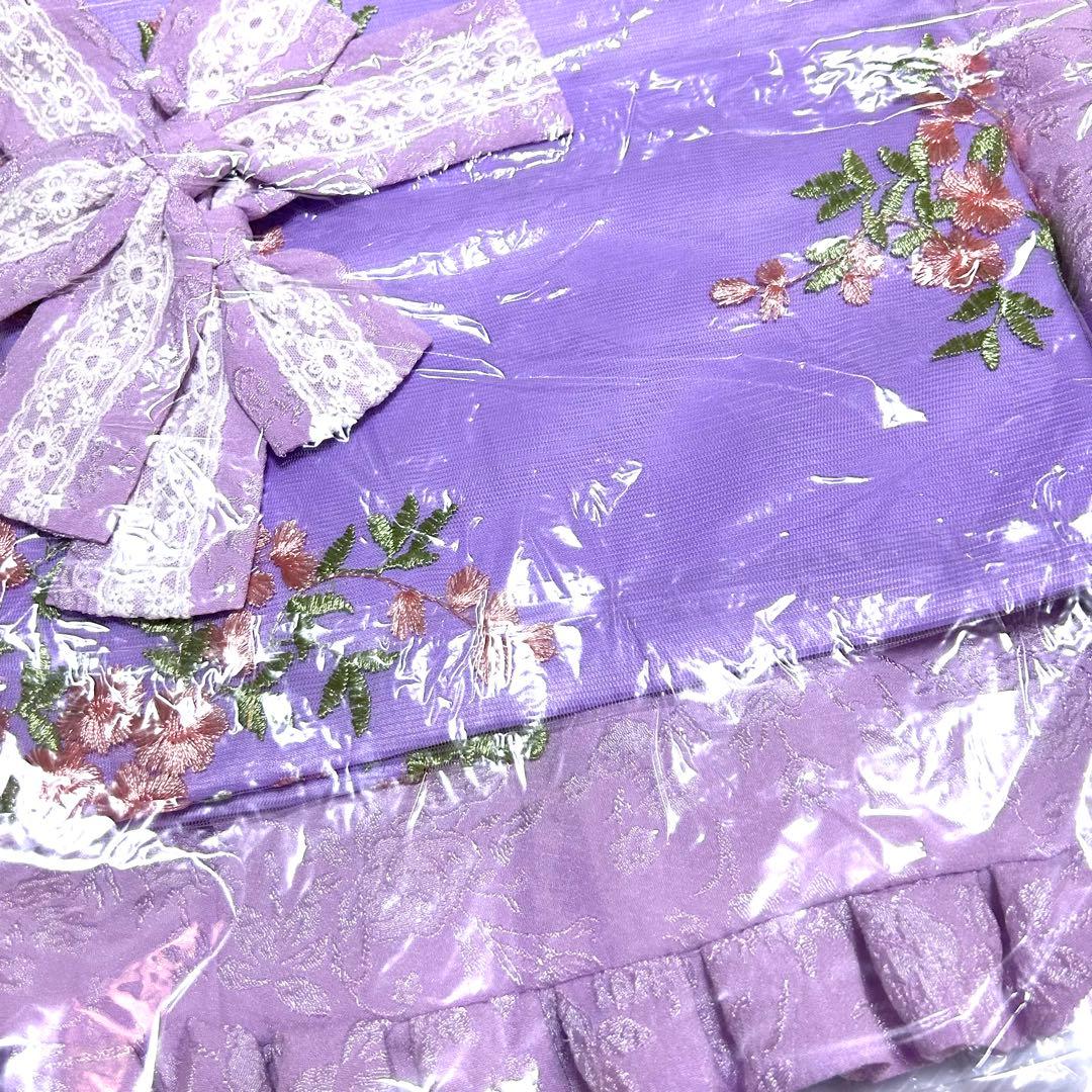 【新品】キャサリンコテージ　＊　七五三　3歳　被布　ライラック