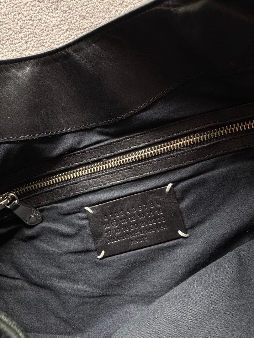 MaisonMartinMargielaマルジェラ レザー＆ムートンバッグ