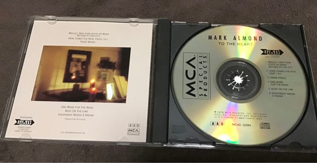 o*r様 超貴重廃盤CD マーク＝アーモンド『心に…』Mark＝Almond