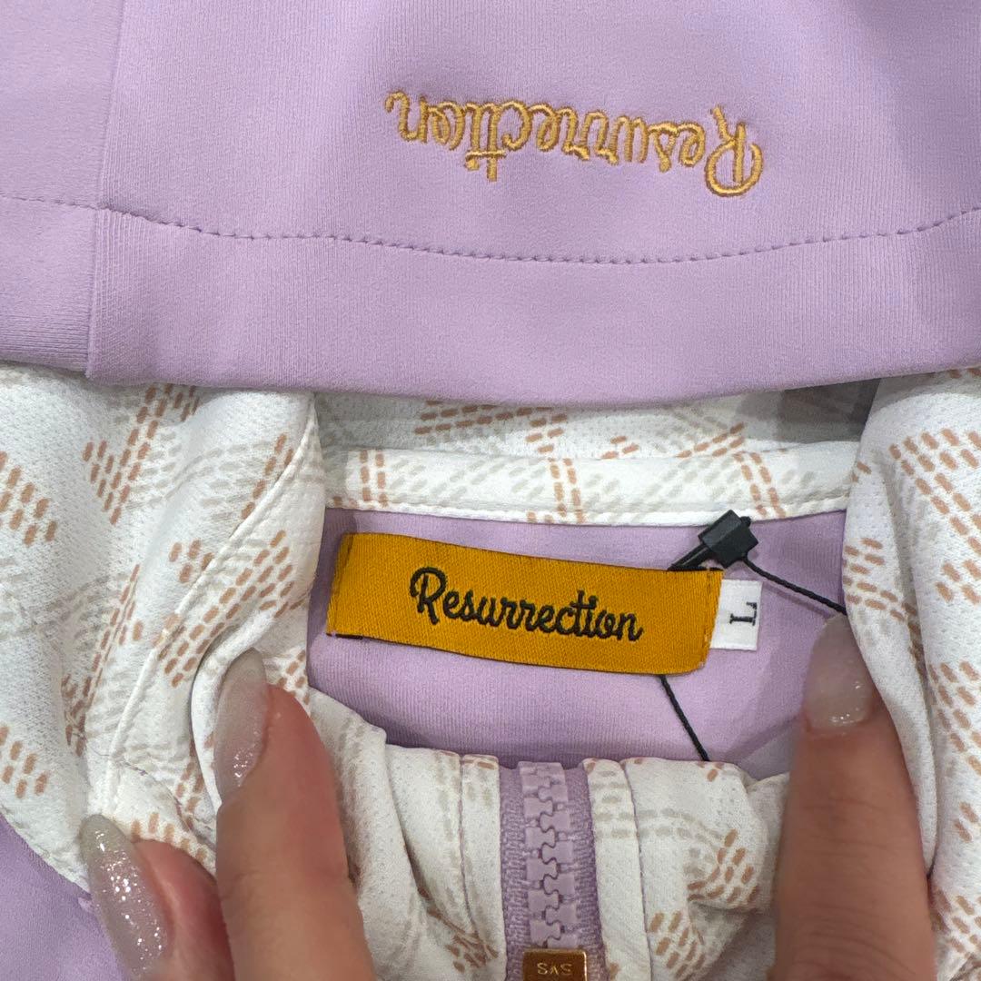 レザレクション ラベンダーパーカー Lサイズ