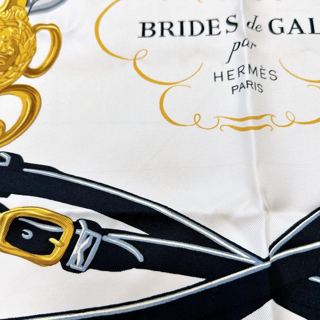 HERMÈS エルメス カレ 90 BRIDES de GALA シルク