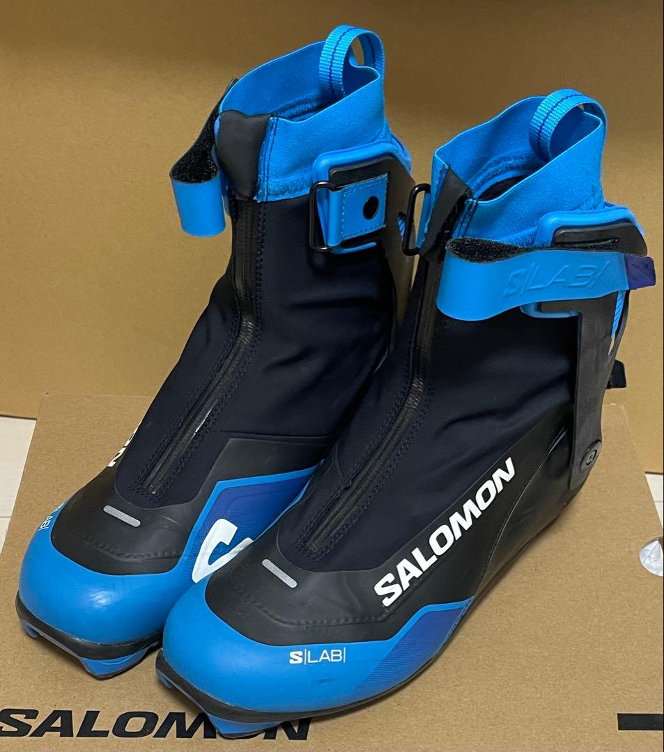 SALOMON S/LAB スキーブーツ 青　サイズ：24.0cm