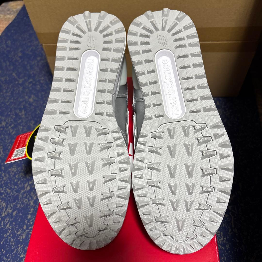 新品未使用 New Balance Boa シルバー ゴルフシューズ 24cm