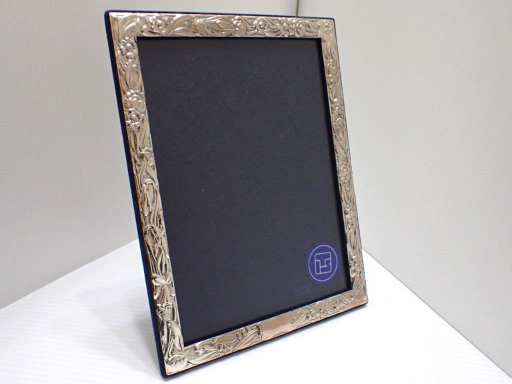 【未使用】 イタリア製 ITS社 銀製フォトフレーム 写真立て シルバー925