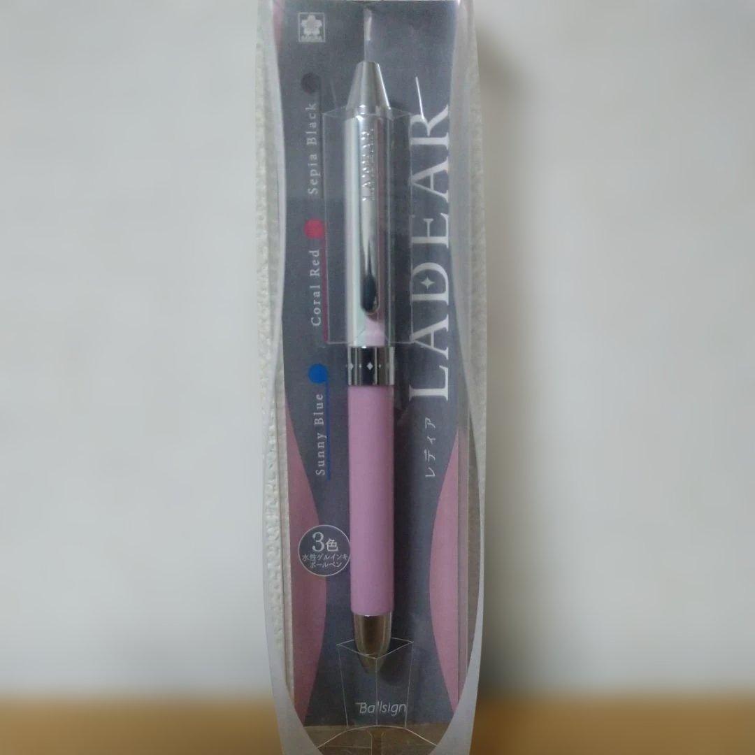 サクラクレパス 3色ボールペン レディア LADEAR 0.4mm　45本セット