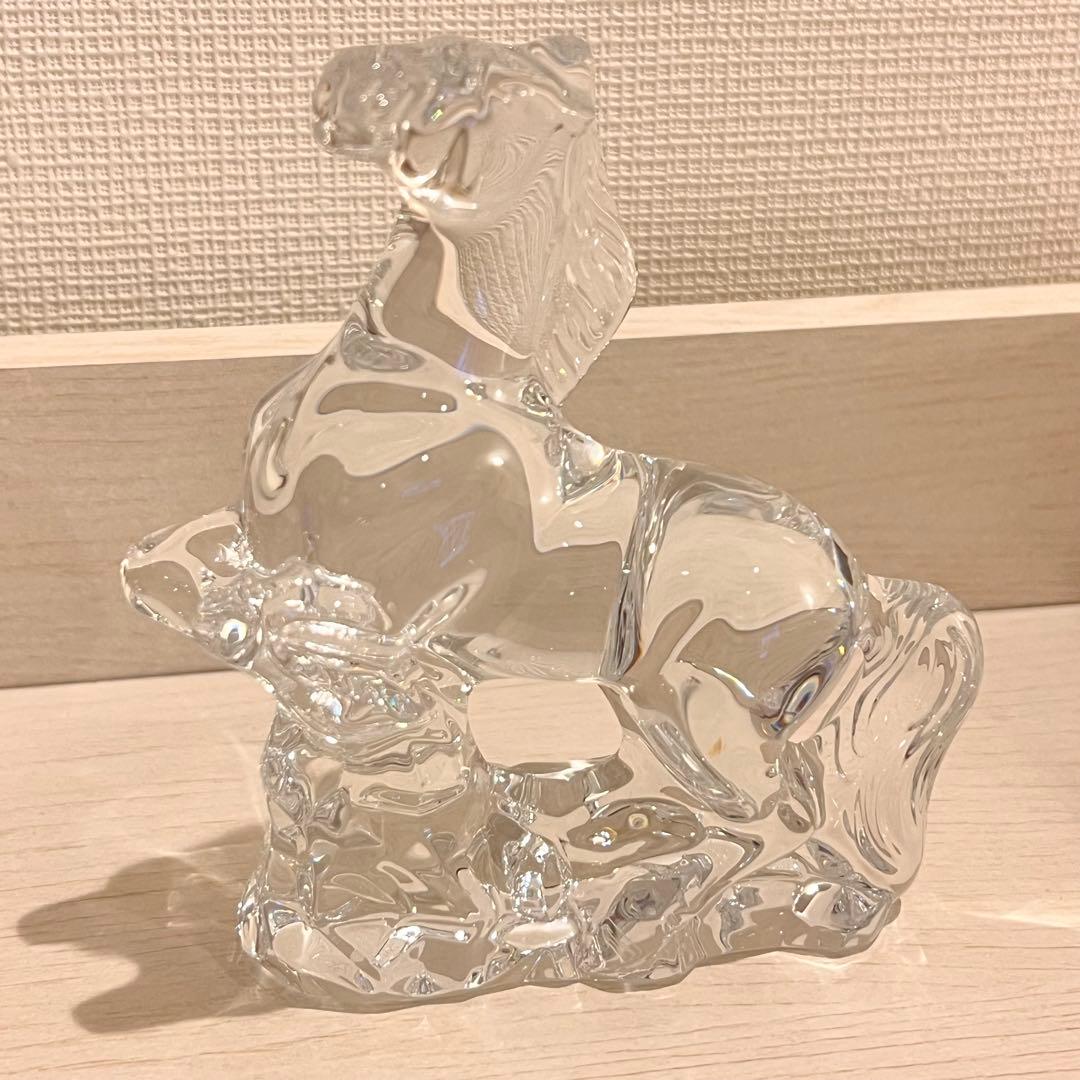 バカラ 馬 置物 クリスタル