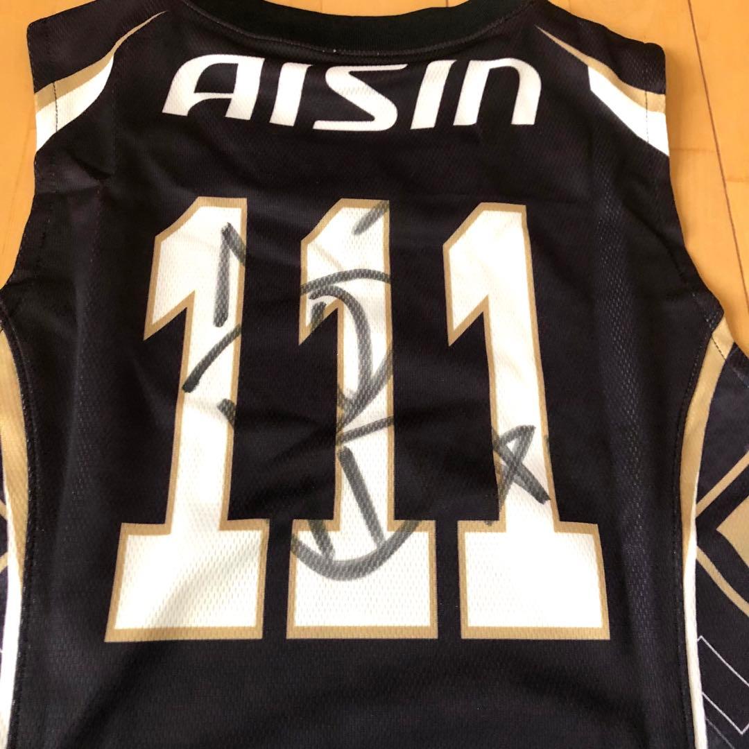 Bリーグ シーホース三河 タツヲ 直筆サイン入り オーセンティックユニフォーム