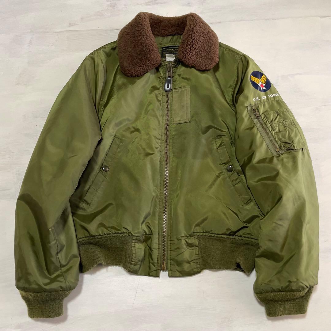 USA製 U.S. ARMY フライトジャケットAIR FORCE B-15C