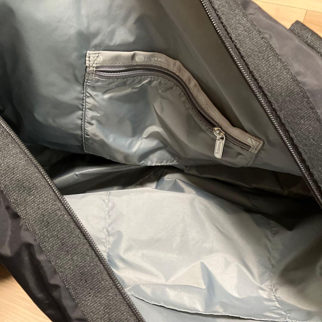 レスポートサック オールブラック　ボストンバック