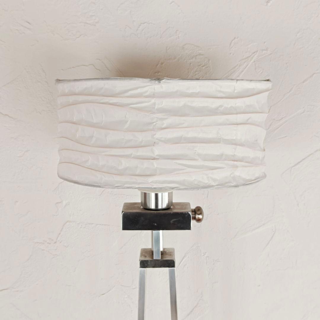 10/28まで　OLD IKEA　フロアランプ　オリジナルシェード　調光機能付き