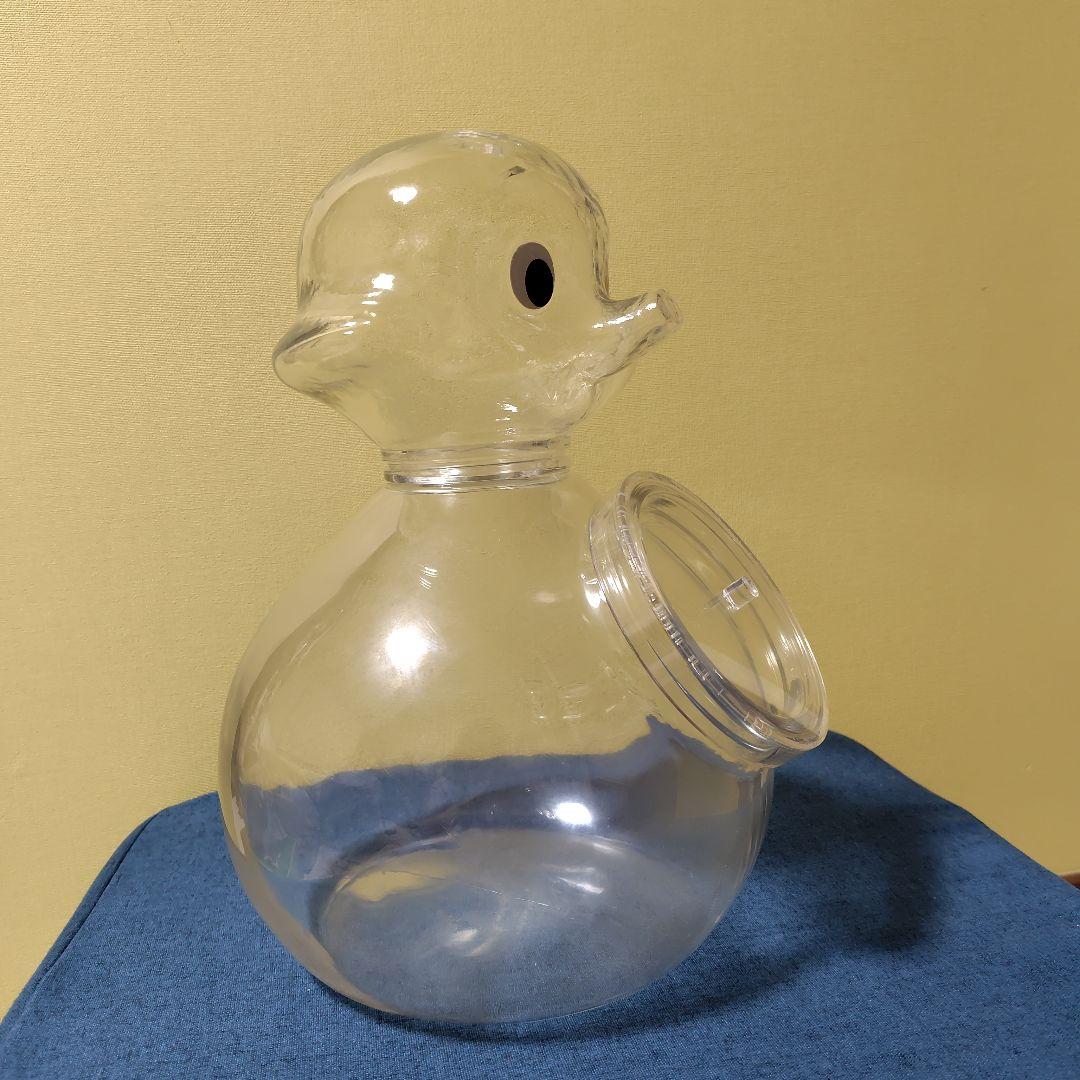 希少！！サトウ製薬サトちゃん　ガラス製キャニスター