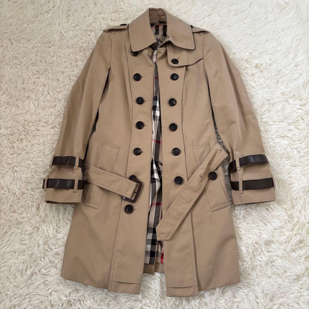 BURBERRY バーバリー ノバチェック トレンチコート ベージュ38 M相当