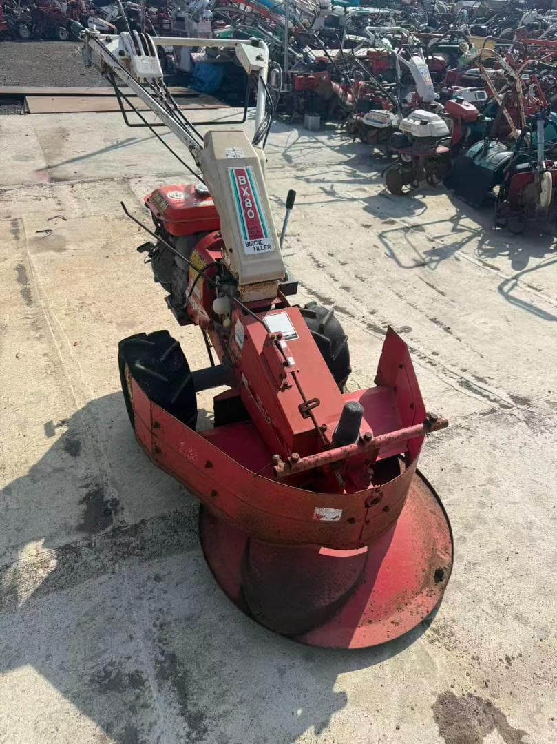 【福岡県みやま市】オーレック多目的作業機BX80 牧草モア 円盤 回転 草刈機