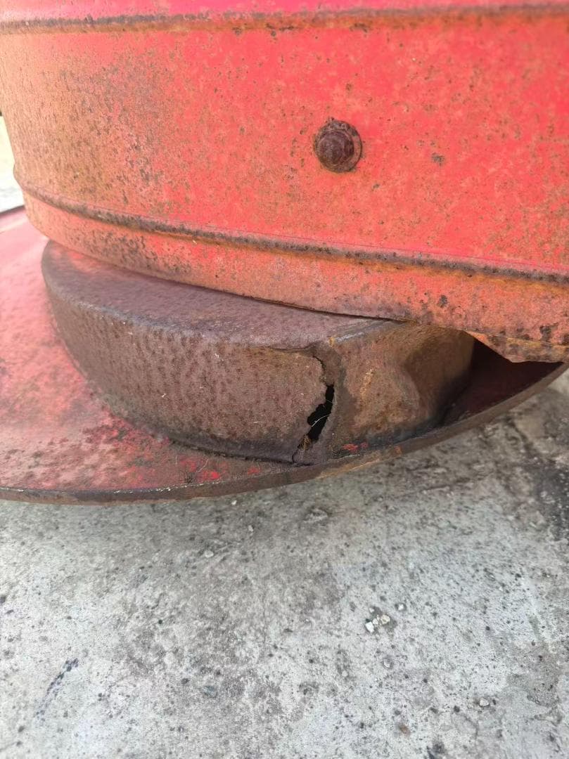 【福岡県みやま市】オーレック多目的作業機BX80 牧草モア 円盤 回転 草刈機