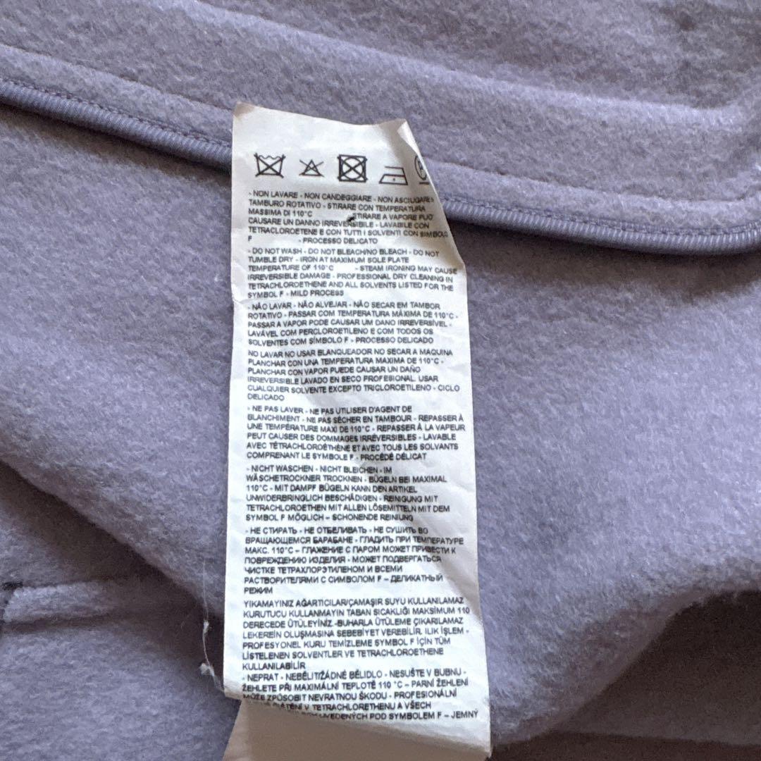 【EMPORIO ARMANI】カシミヤウールリバーコート　チェスターコート38