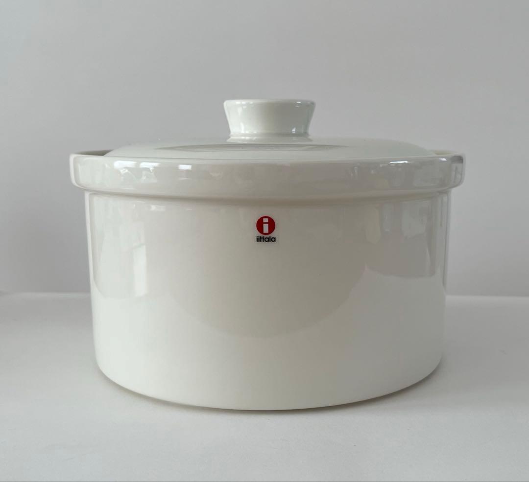 イッタラ　ティーマ　 蓋付きポット　北欧食器