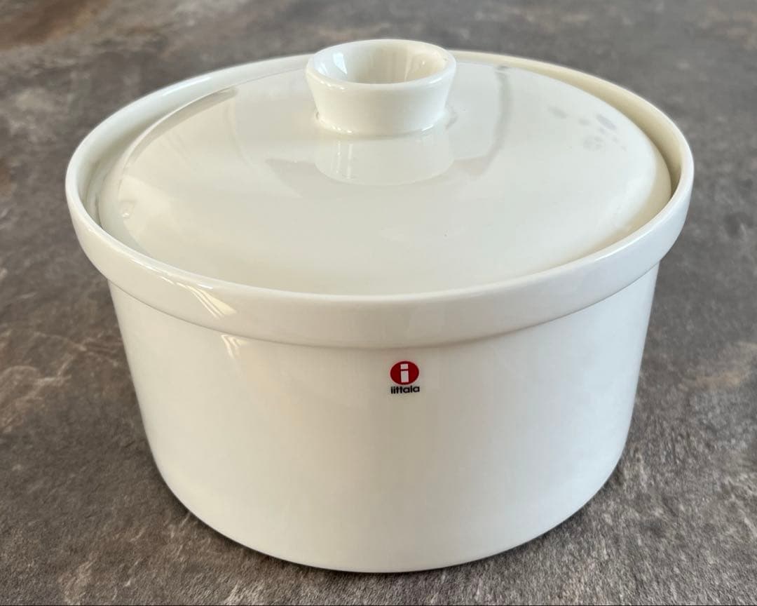 イッタラ　ティーマ　 蓋付きポット　北欧食器