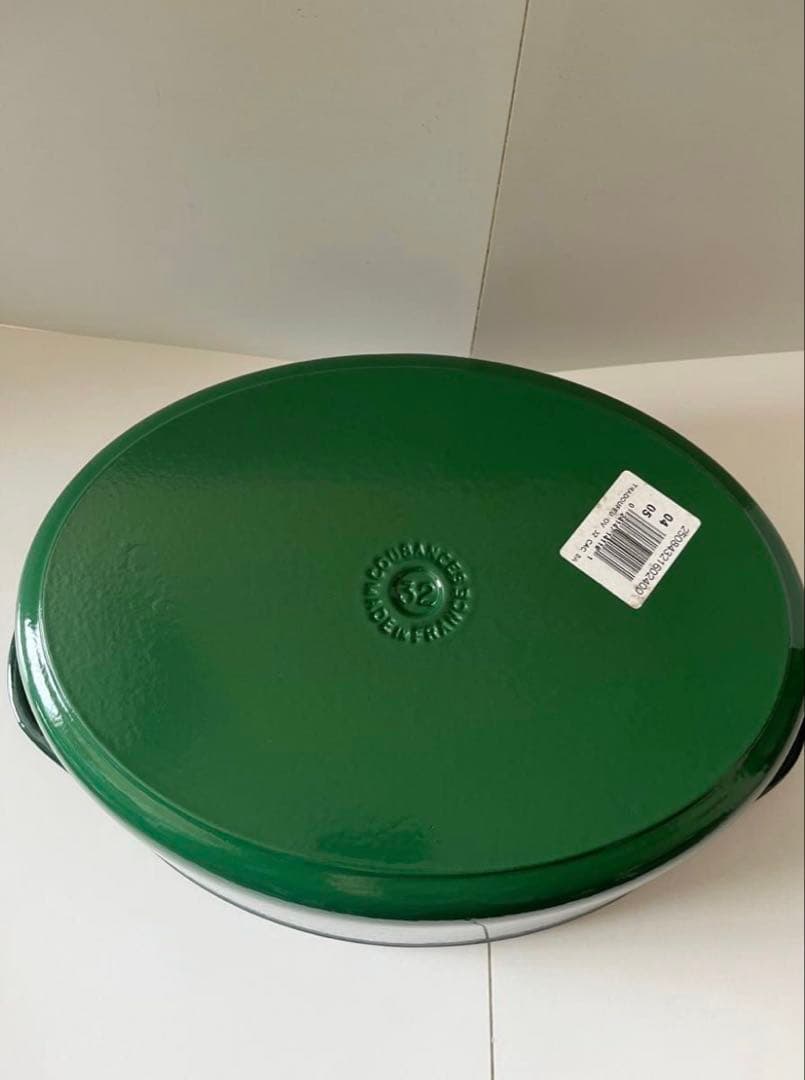 希少　廃盤　クーザンス ルクルーゼ　デュッフ　オーバル　32cm カクタス